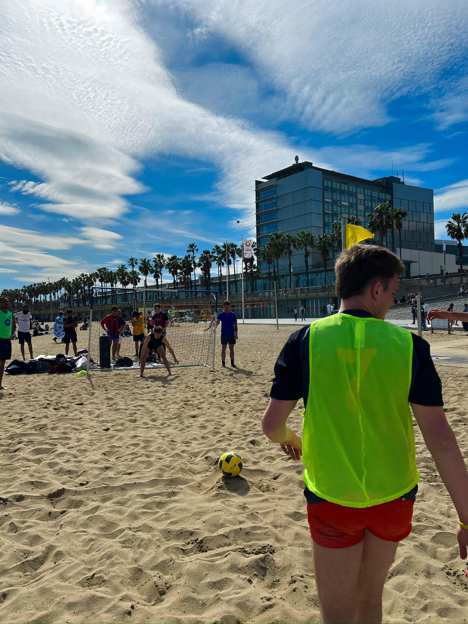Sport on the beach